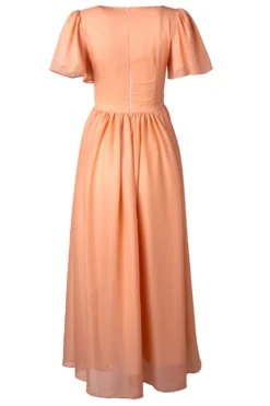 Abbie Dress in Apricot Crush