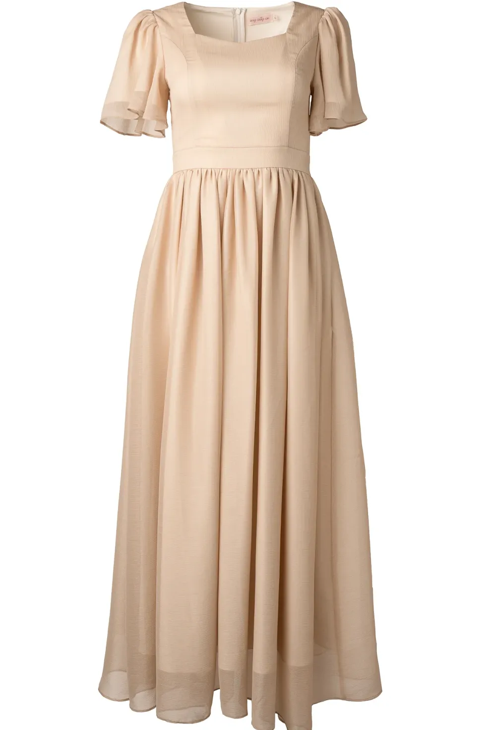 Abbie Dress in Champagne