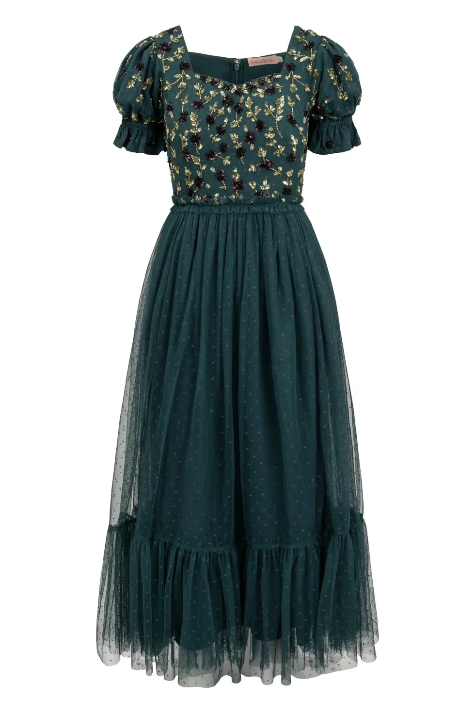 Adara Dress in Green