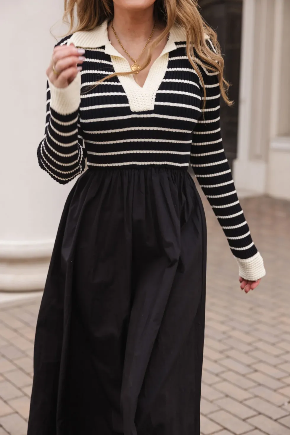 Adelina Dress in Black