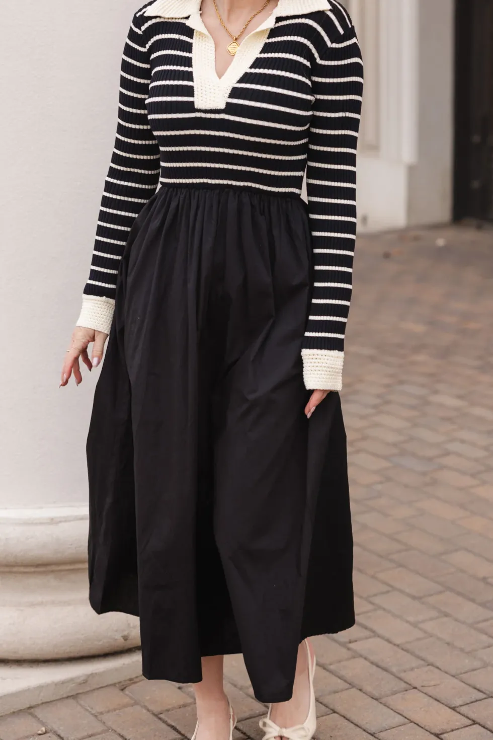 Adelina Dress in Black