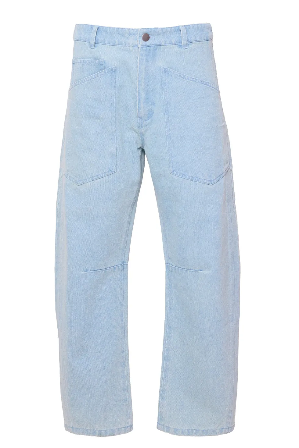 Amanda Pants in Light Wash Denim