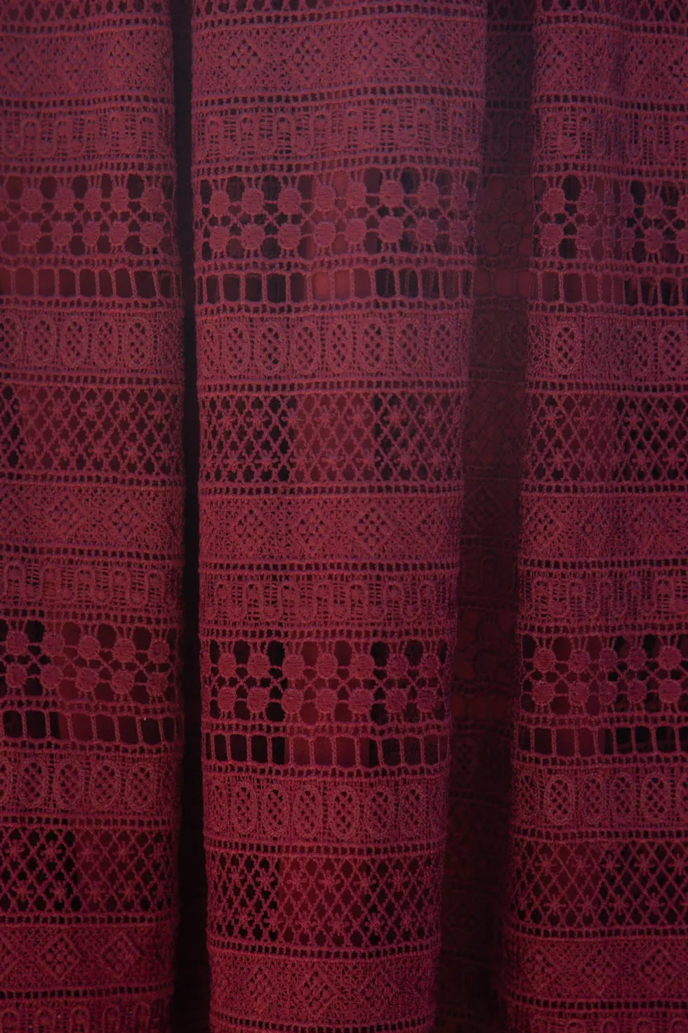 Amory Dress in Burgundy