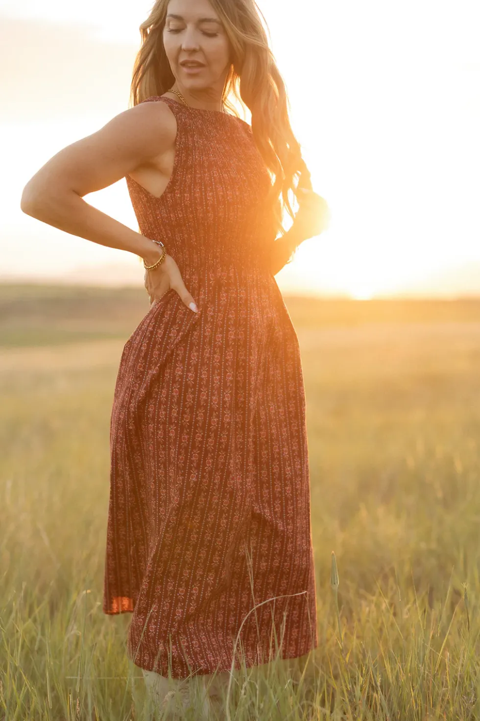 Ana Dress in Sequoia Felicity Floral