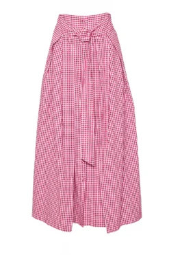 Angela Skirt in Red Gingham