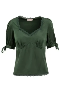 Ariella Blouse in Green