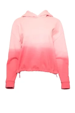 Ash Hoodie in Pink Ombre