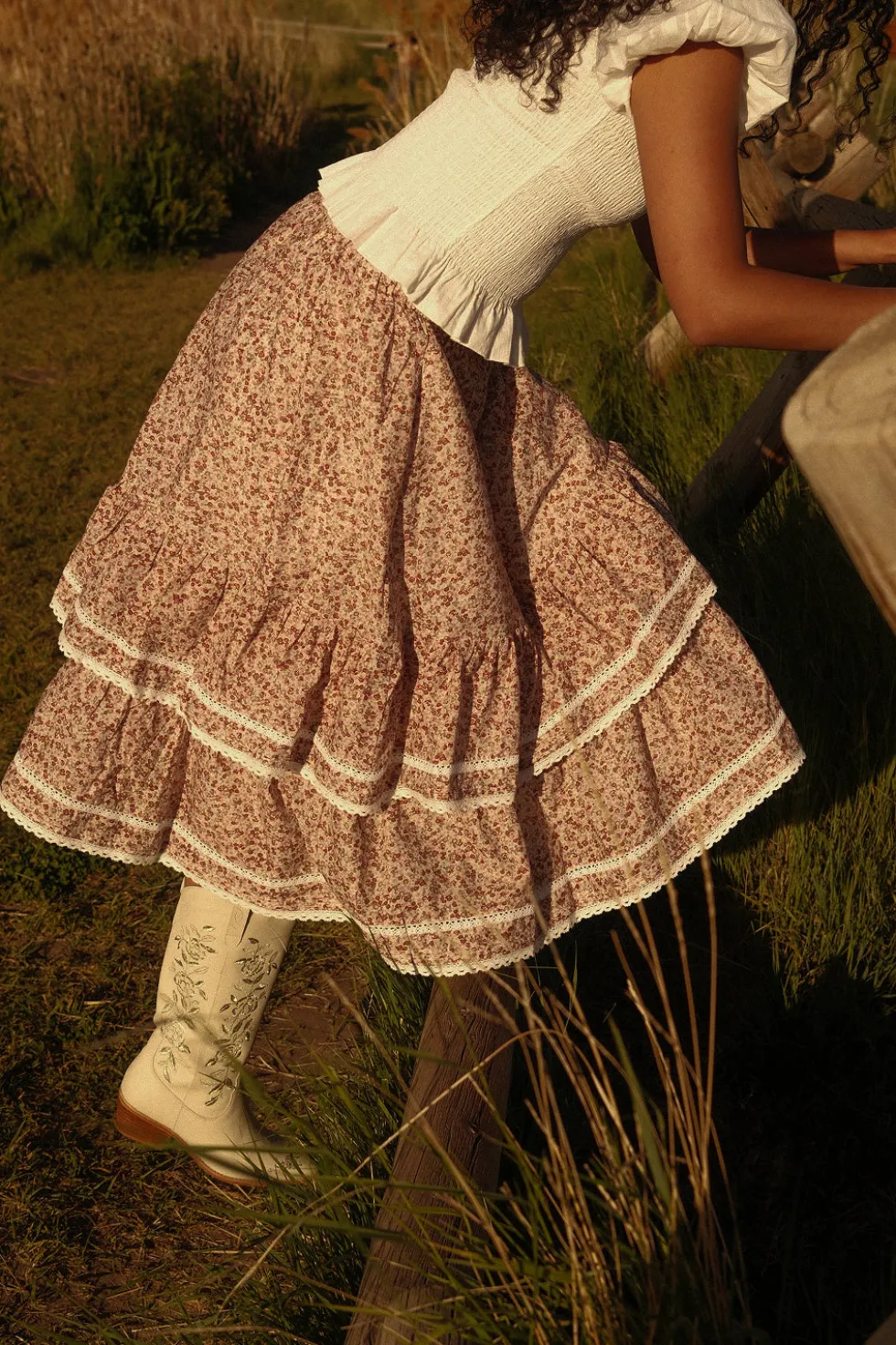 Avery Boot in Cream