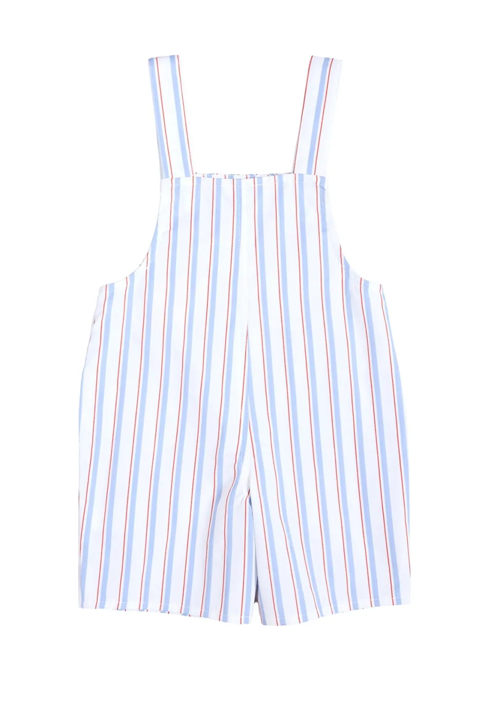 Baby Boys Alex Overalls in Heritage Stripe