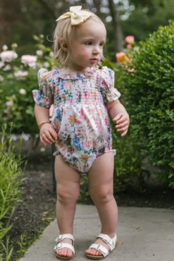 Baby Cordelia Floral Romper