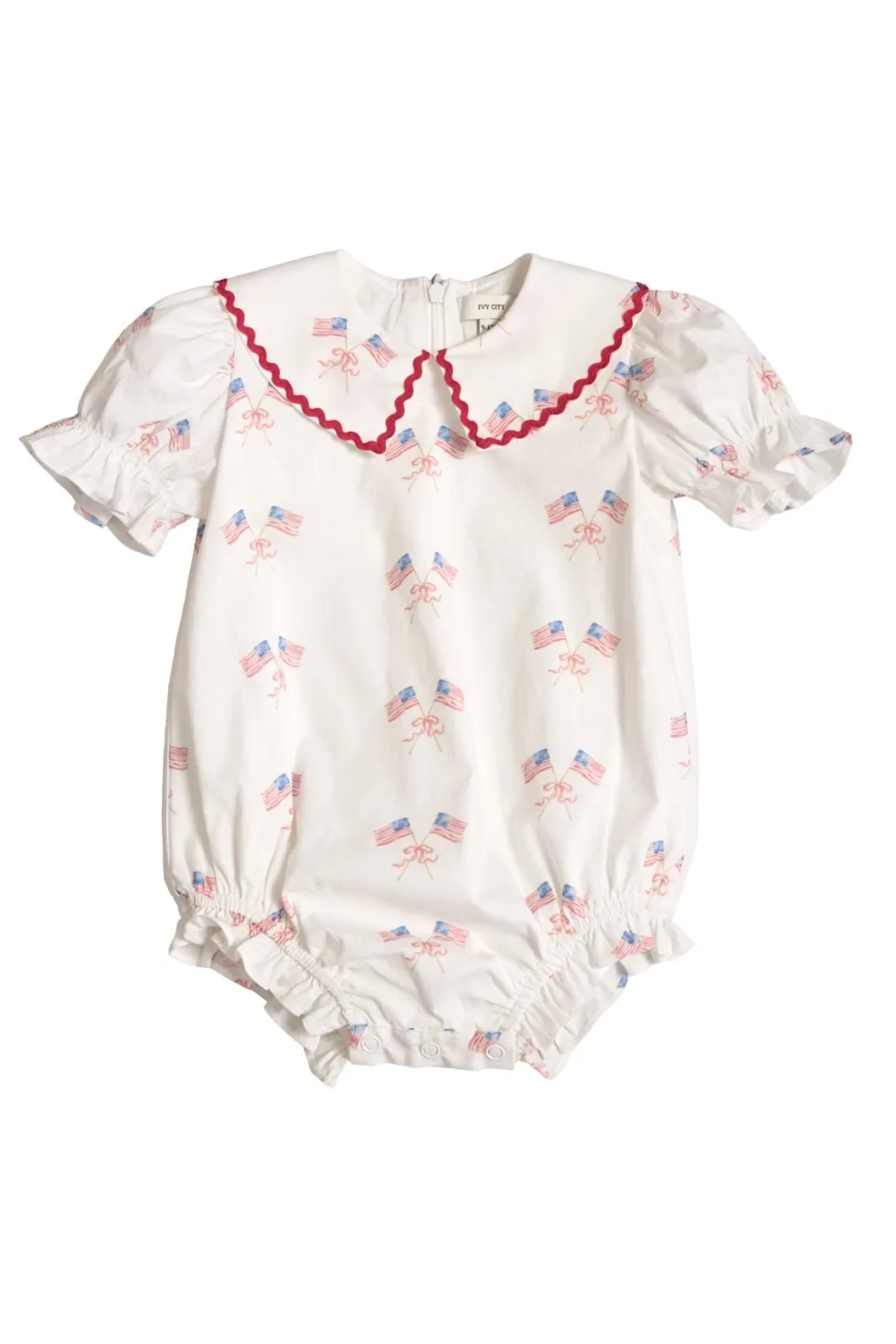 Baby Maisy Romper in Star Spangled