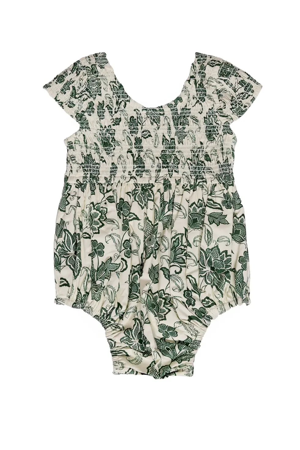 Baby Marlow Romper in Vintage Sage Bloom