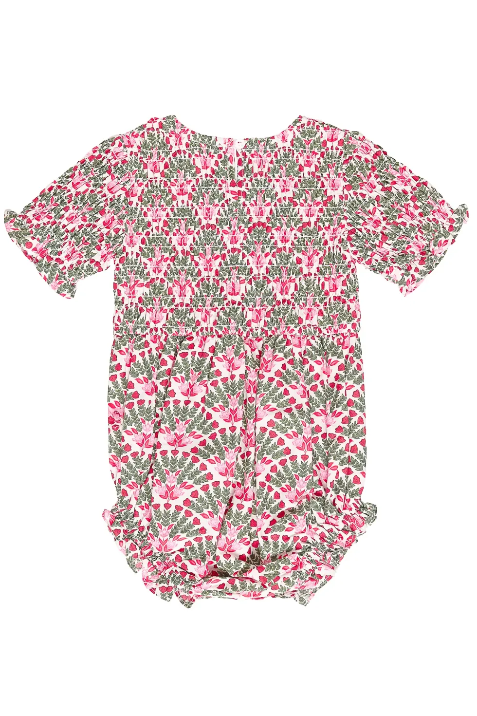 Baby Parker Romper in Floral Fan