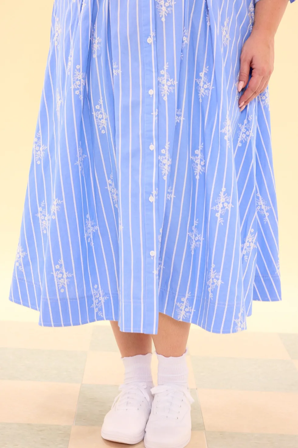 Cameron Dress in Light Blue