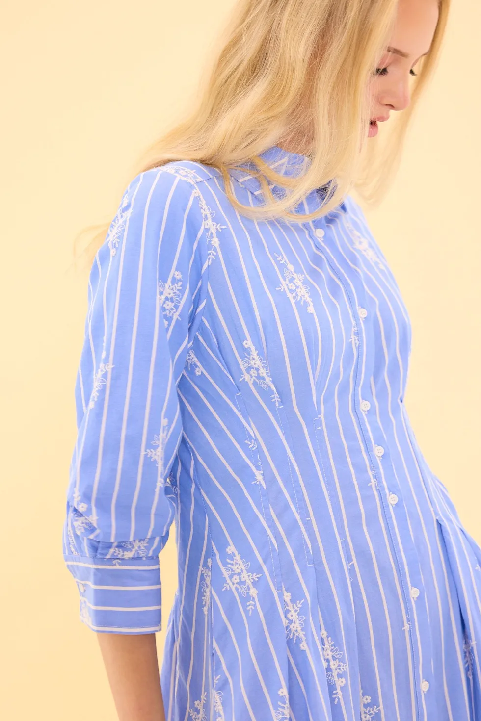 Cameron Dress in Light Blue