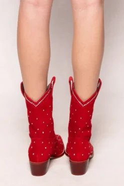 Channing Bootie in Red