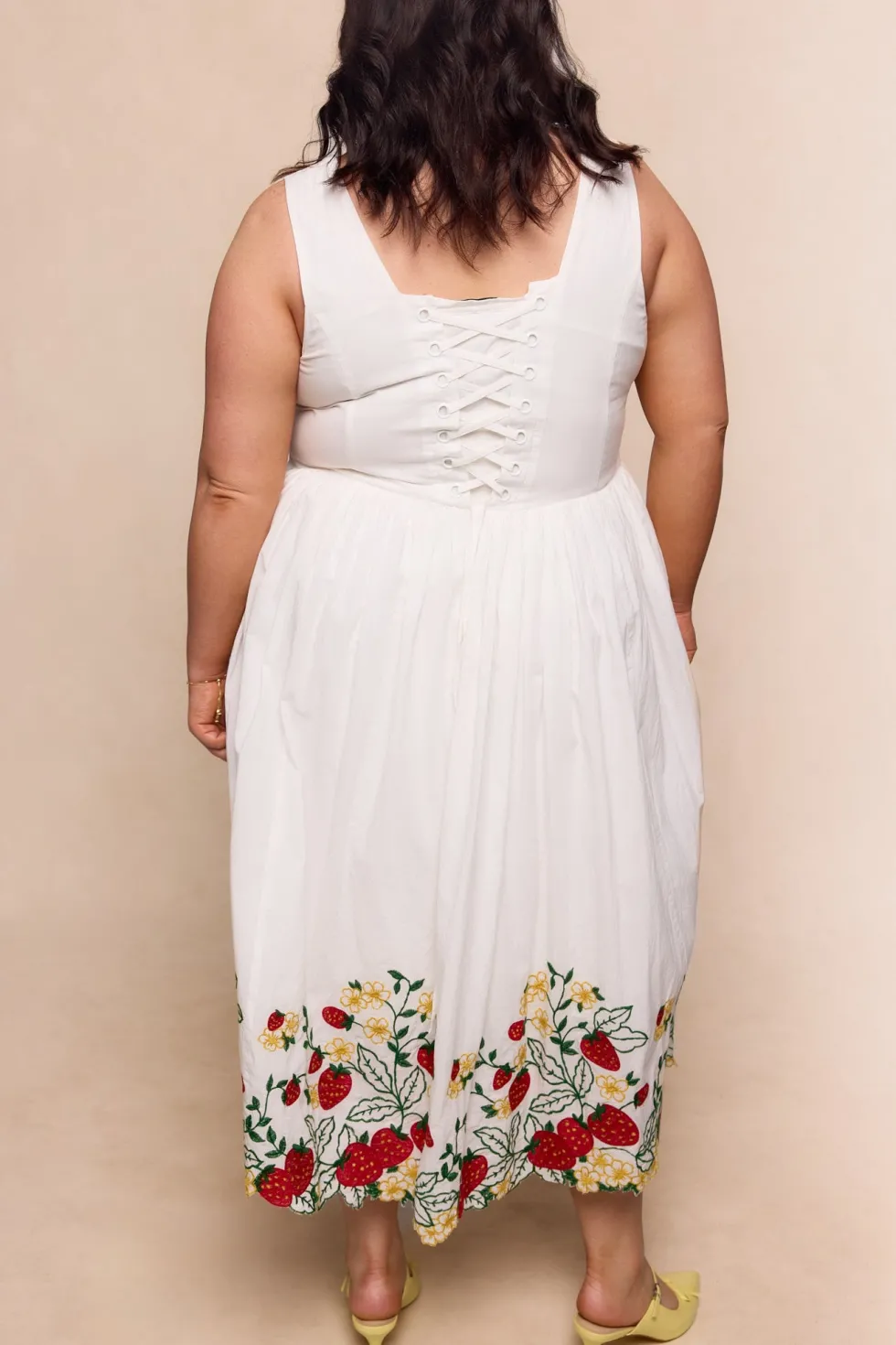 Clarissa Dress in Strawberry