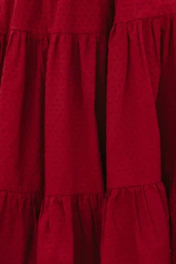 Cordelia Dress in Burgundy