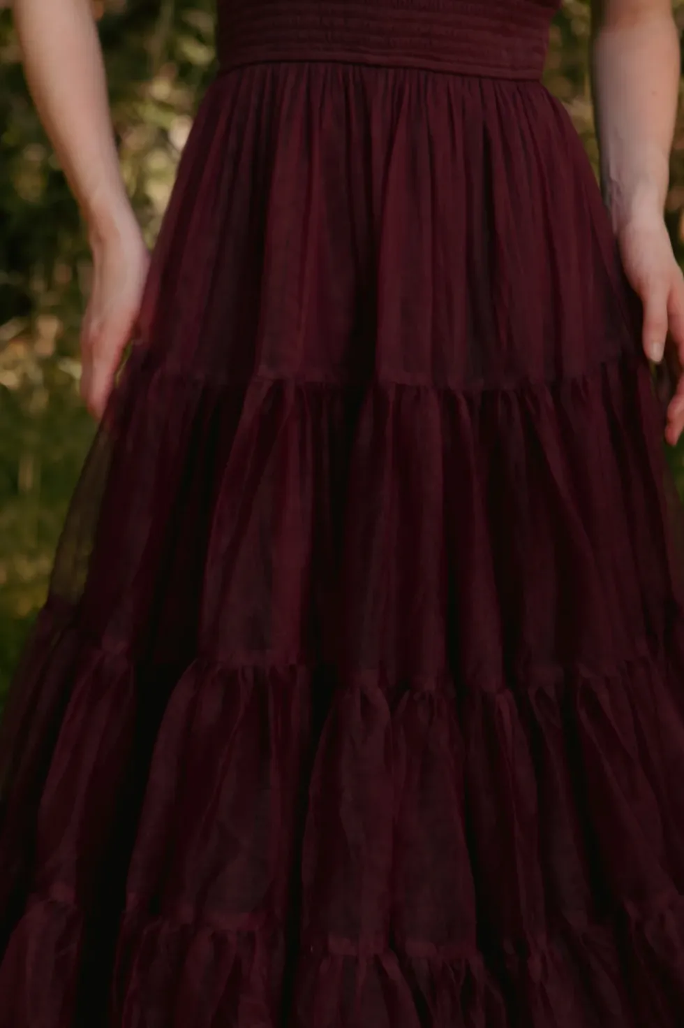 Destiny Dress in Burgundy