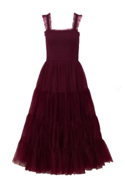 Destiny Dress in Burgundy