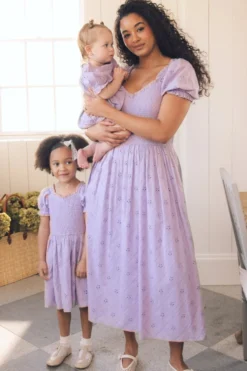 Emmi Dress in Lilac