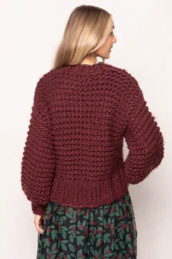 Erica Sweater in Raisin