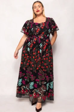 Flora Dress in Moonlit Blossom