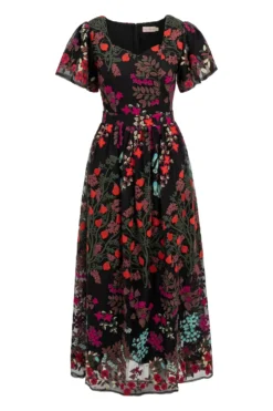 Flora Dress in Moonlit Blossom