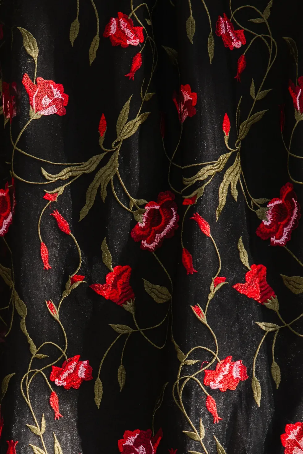 Flora Dress in Romantic Roses