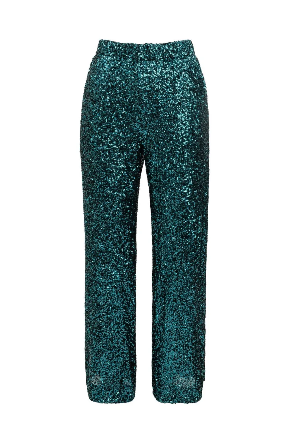 Gloria Pants in Emerald Sequin