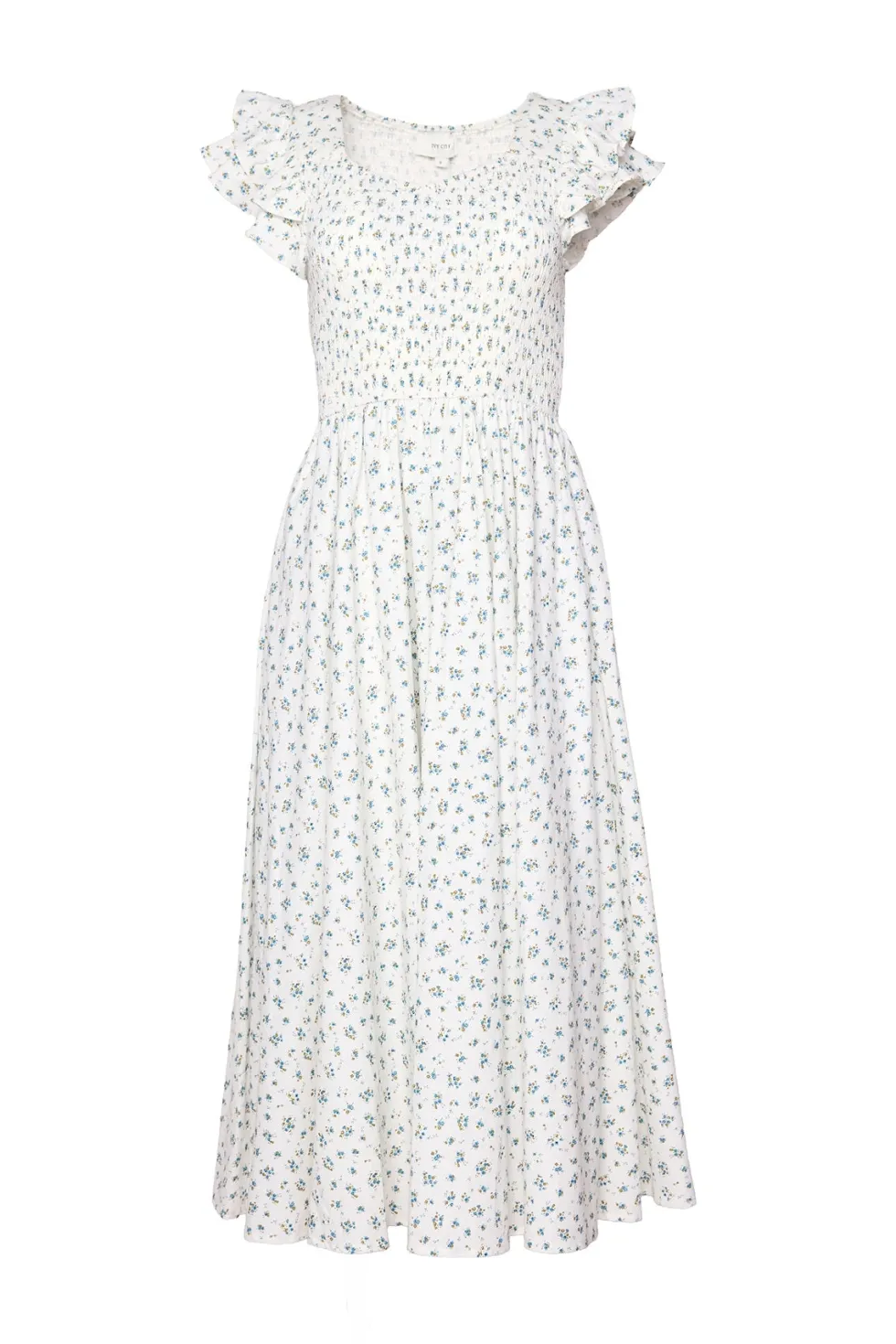 Hattie Dress in Madeline Blue