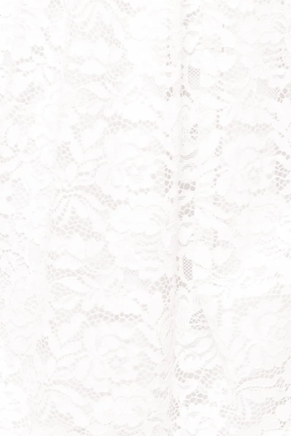 Hattie Dress in White Lace