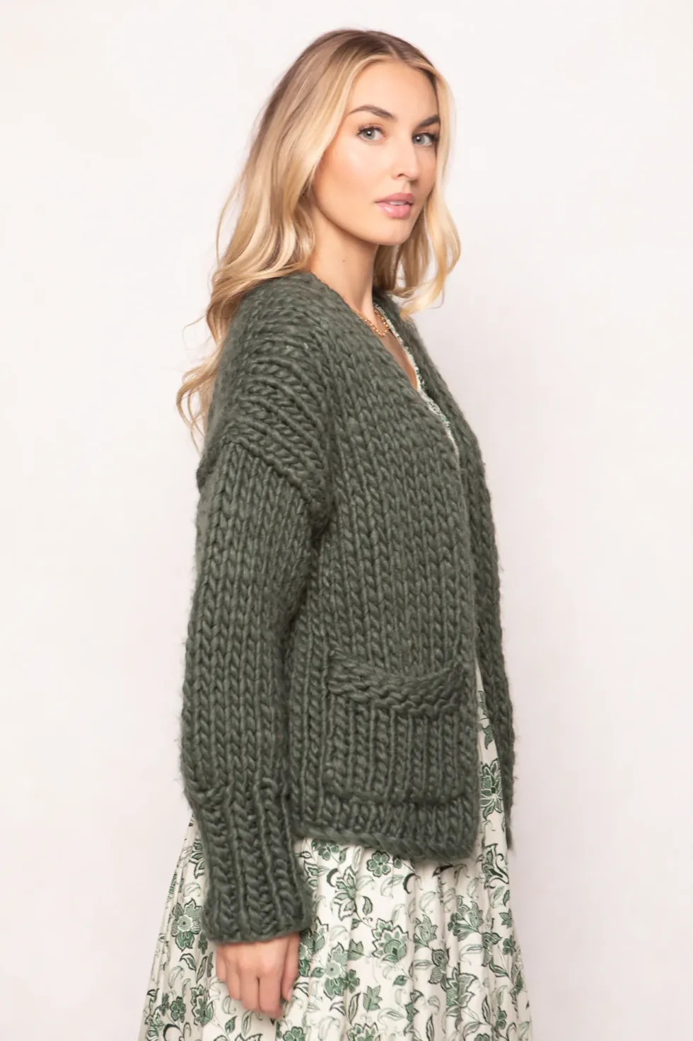 Ines Sweater in Green
