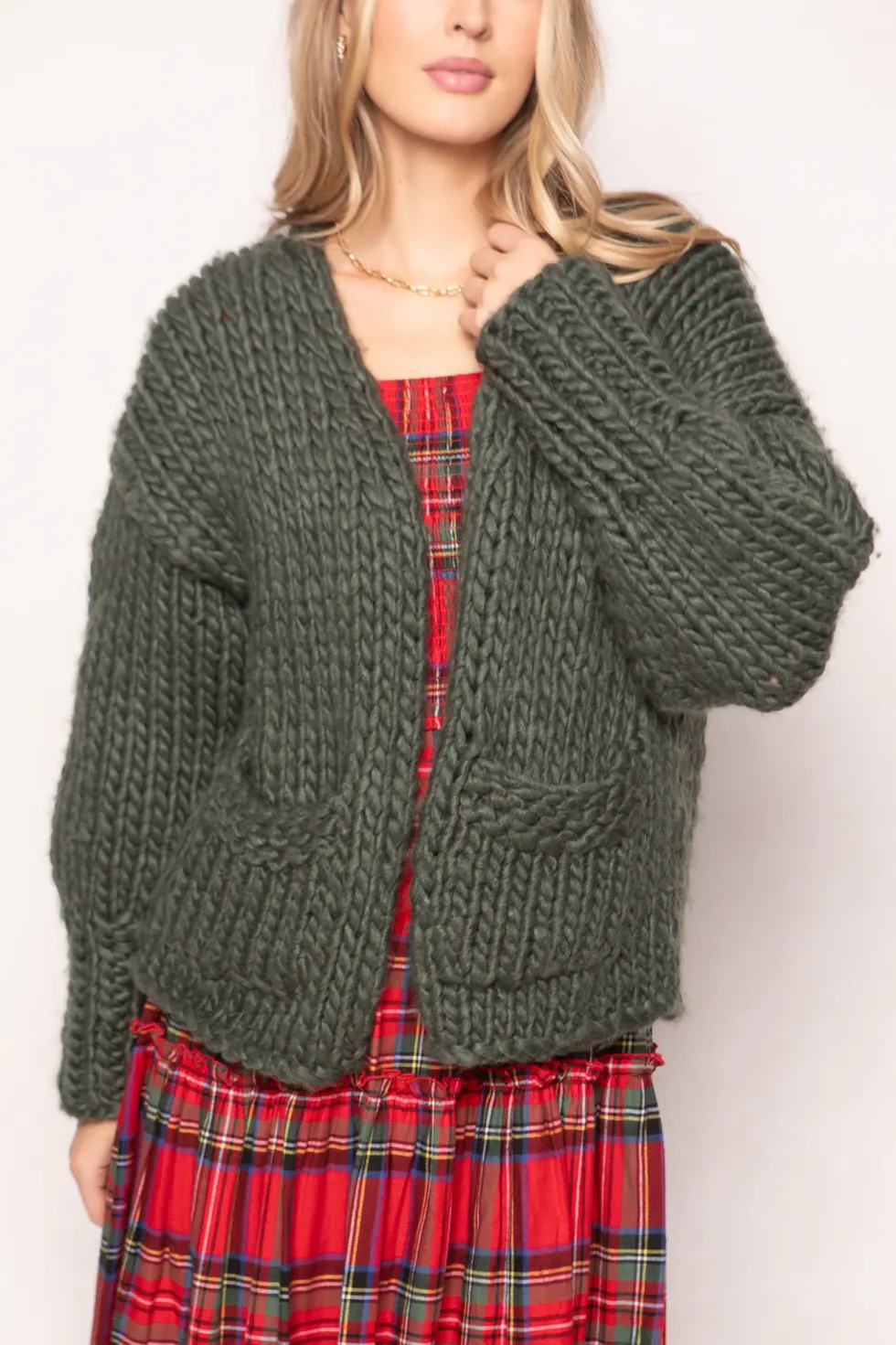 Ines Sweater in Green