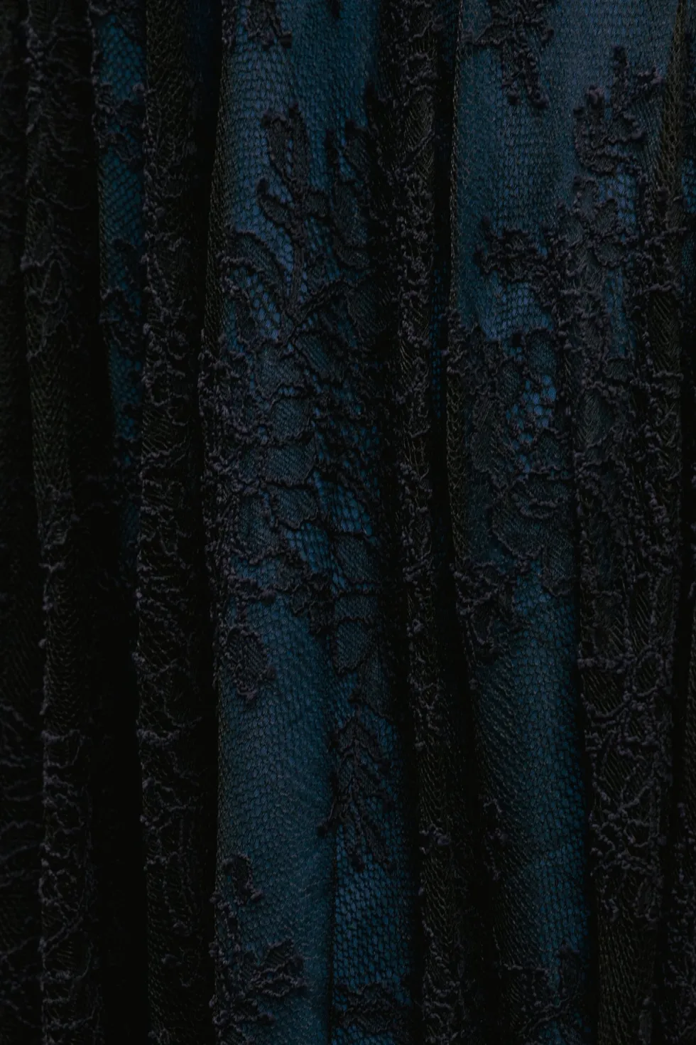 Isadora Dress in Navy & Black
