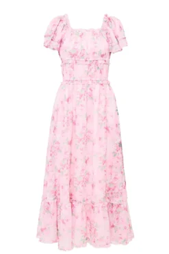 Juliana Dress in Rose Trance