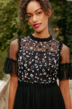 Louisa Dress in Black