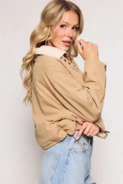Marleigh Jacket in Tan