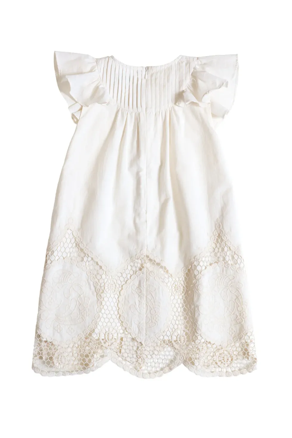 Mini Abigail Dress in Antique Ivory