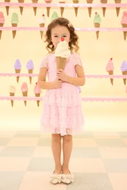 Mini Addy Dress in Light Pink
