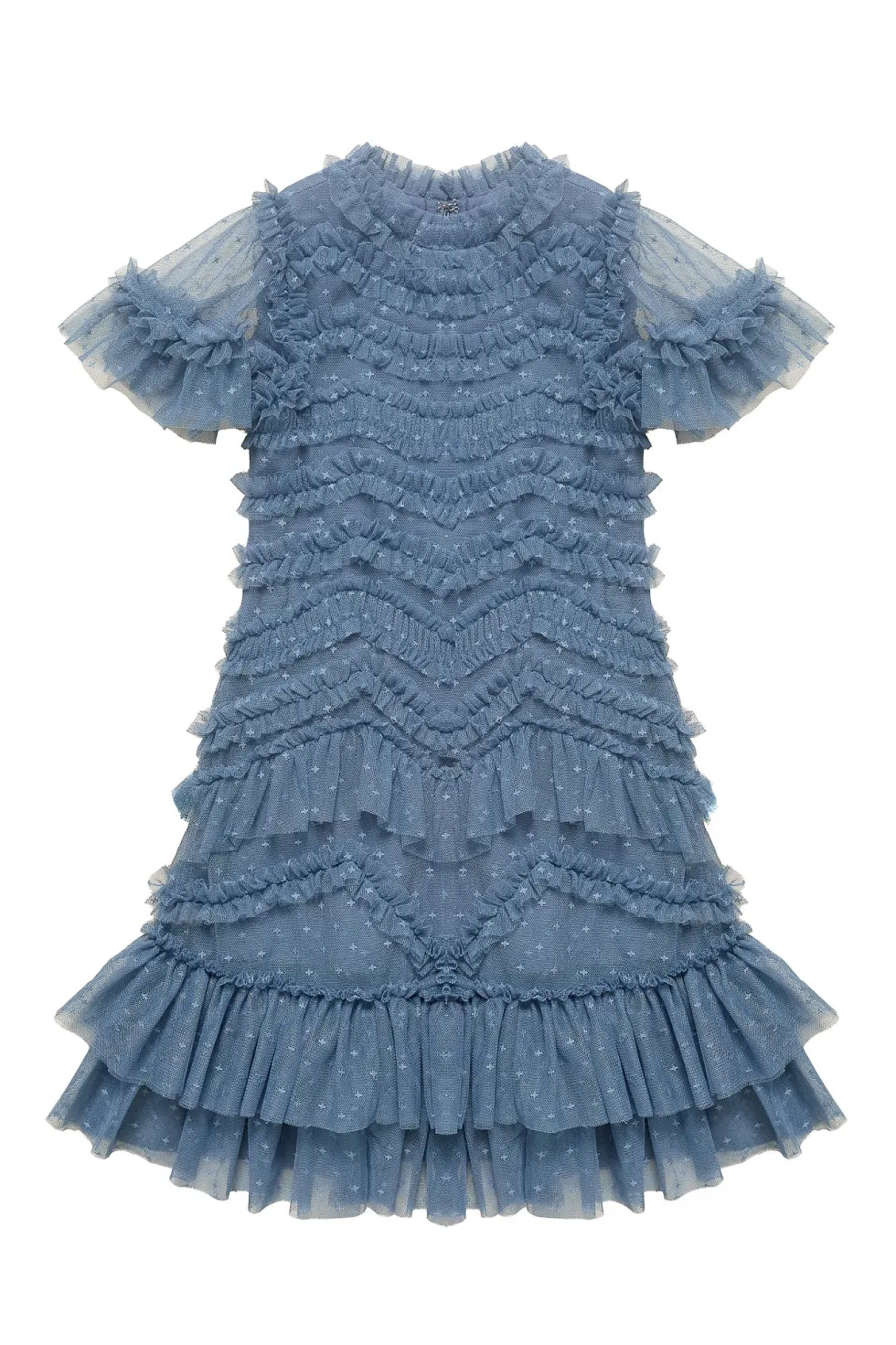 Mini Adriana Dress in Blue