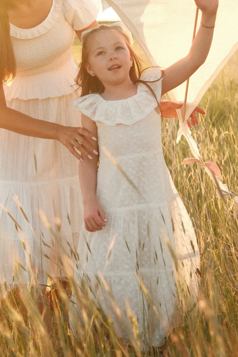 Mini Alaina Dress in Ivory