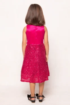 Mini Alexis Dress in Fuchsia