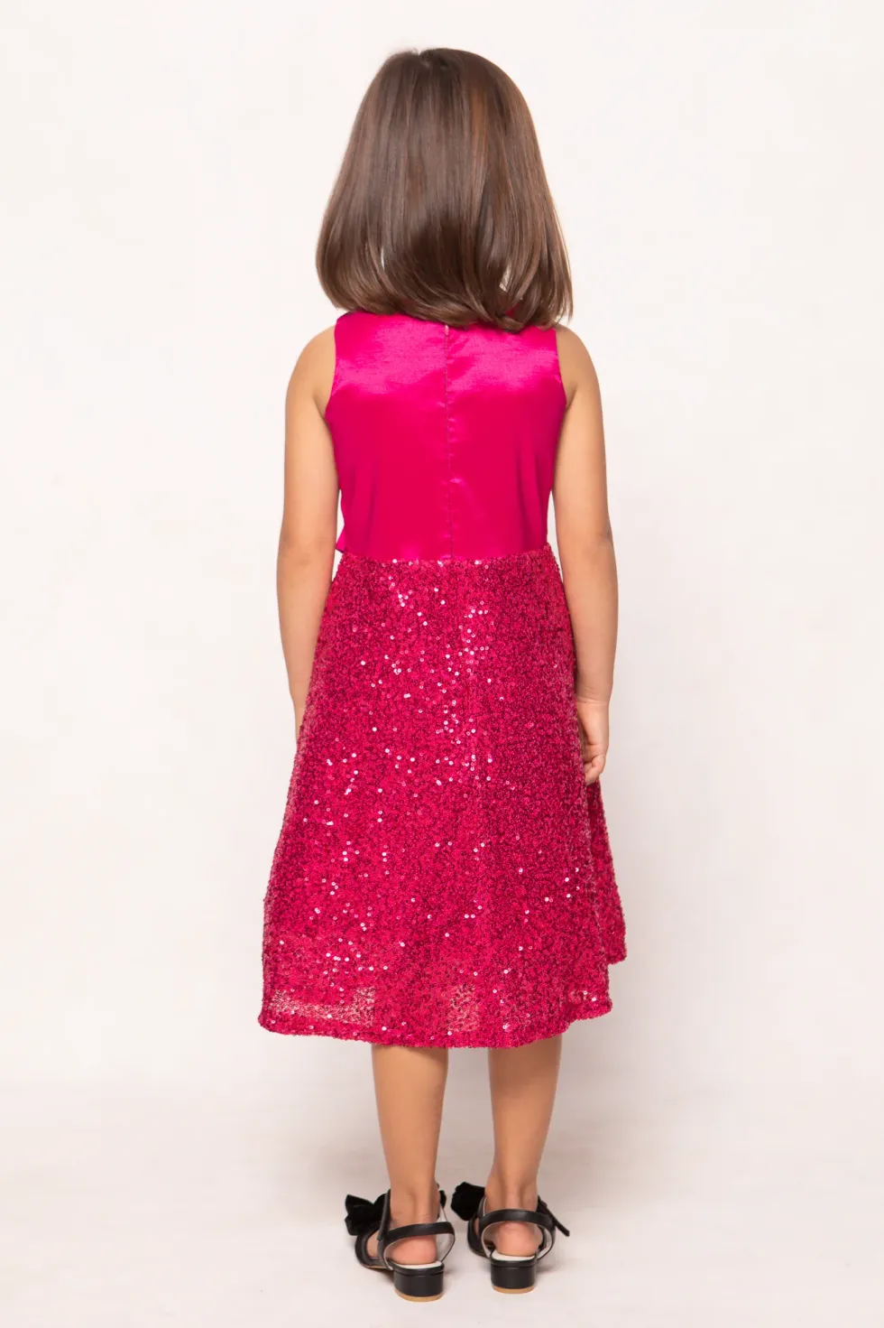 Mini Alexis Dress in Fuchsia