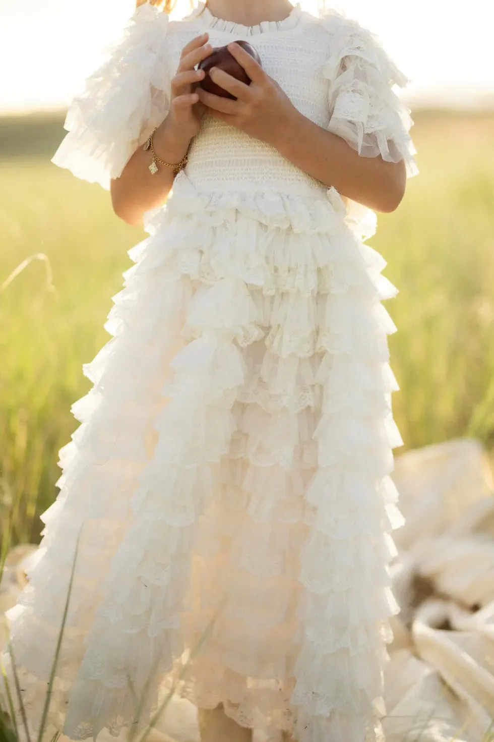 Mini Cindy Dress in White