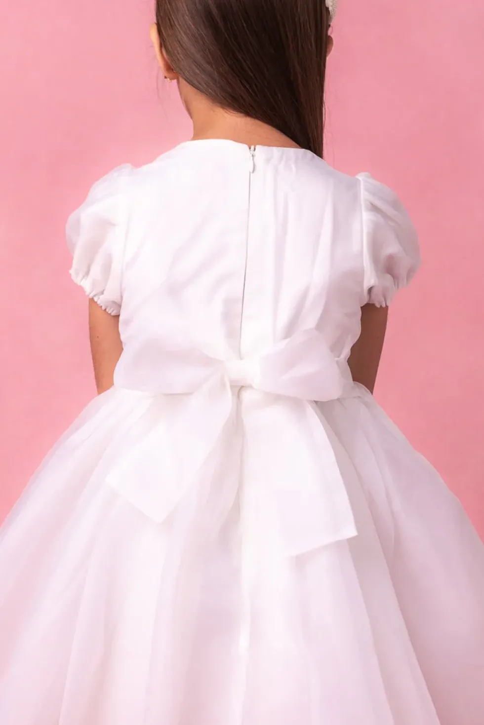 Mini Cupcake Dress in White