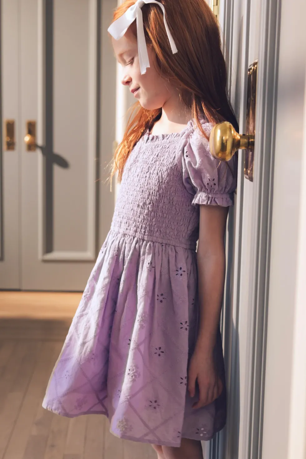 Mini Emmi Dress in Lilac