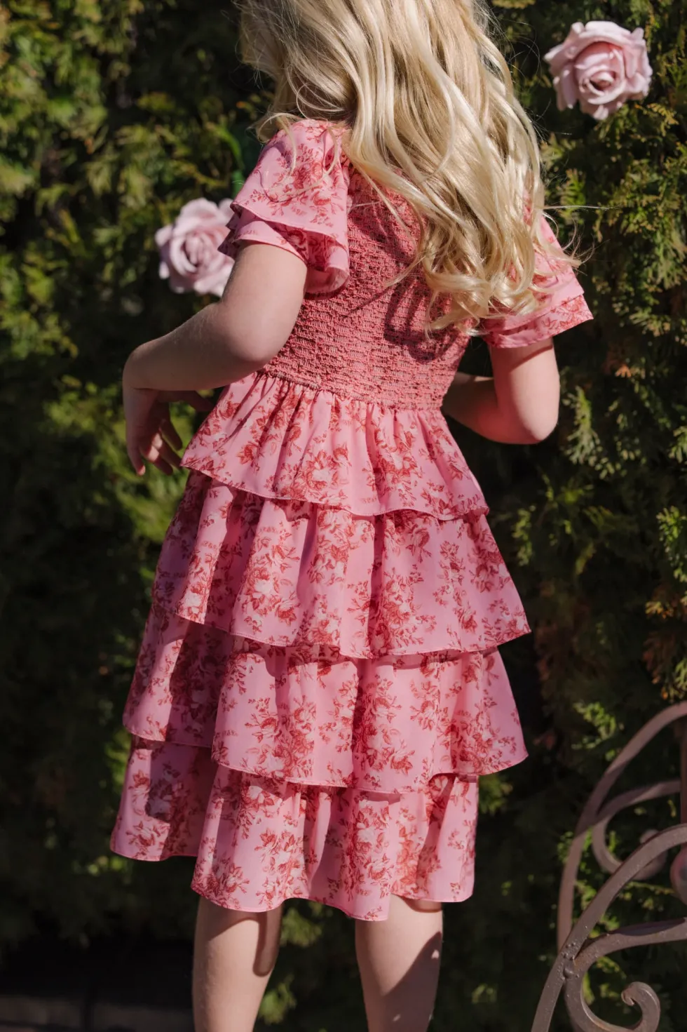 Mini Grace Dress in Desert Heritage Rose