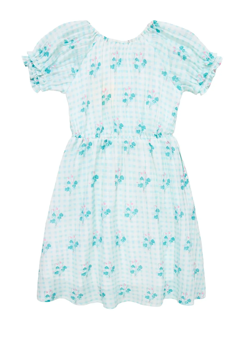 Mini Jessie Dress in Bloom Gingham
