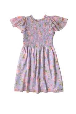 Mini Lottie Dress in Vibrant English Garden